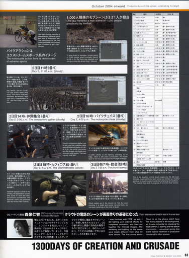 Final Fantasy VII - [Artbook] Final Fantasy VII Advent Children - Reunion Files